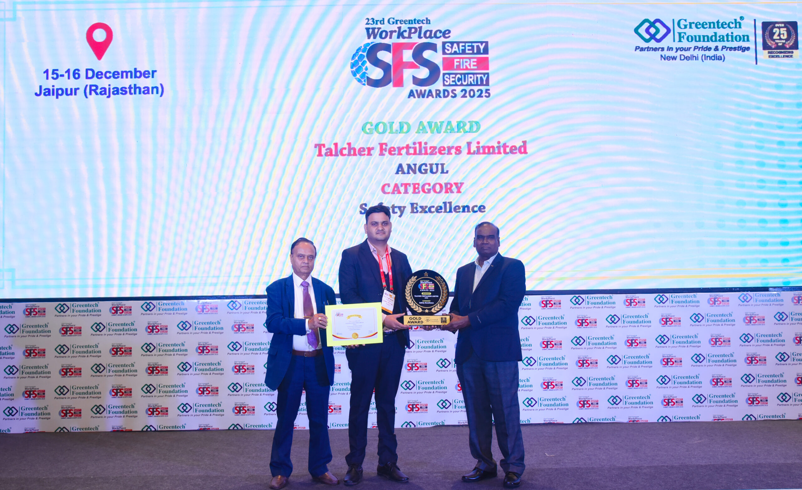 Greentech Workplace Safety Award 2025